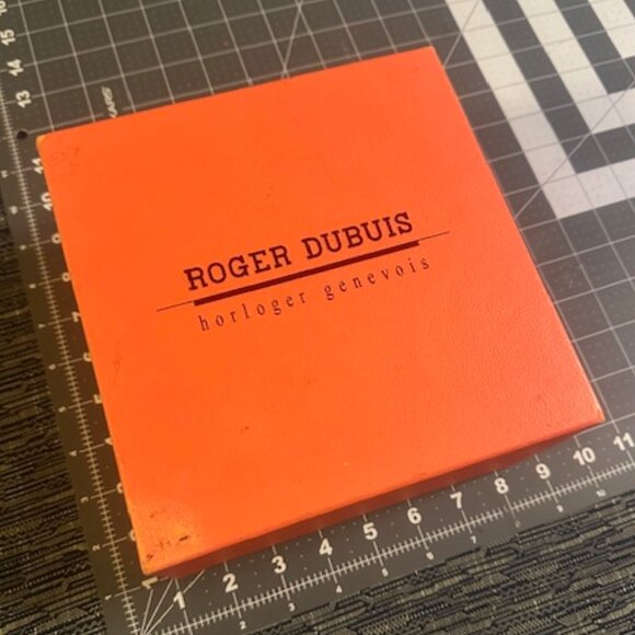 Rare Roger Dubuis Wood inlayed Horloger Watch Box with orig outer box - Picture 2 of 16